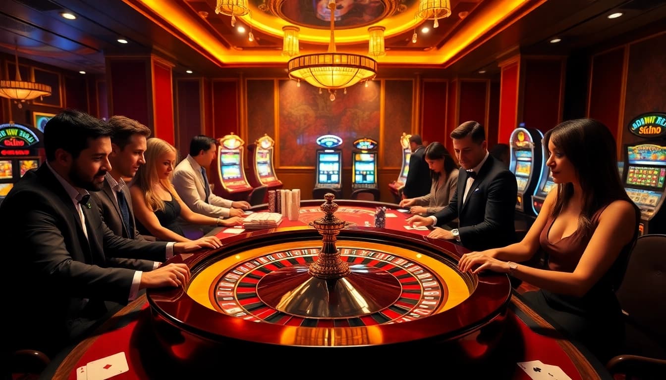 Experience thrilling gameplay at xxgg.br.com with vibrant casino tables and engaging players.