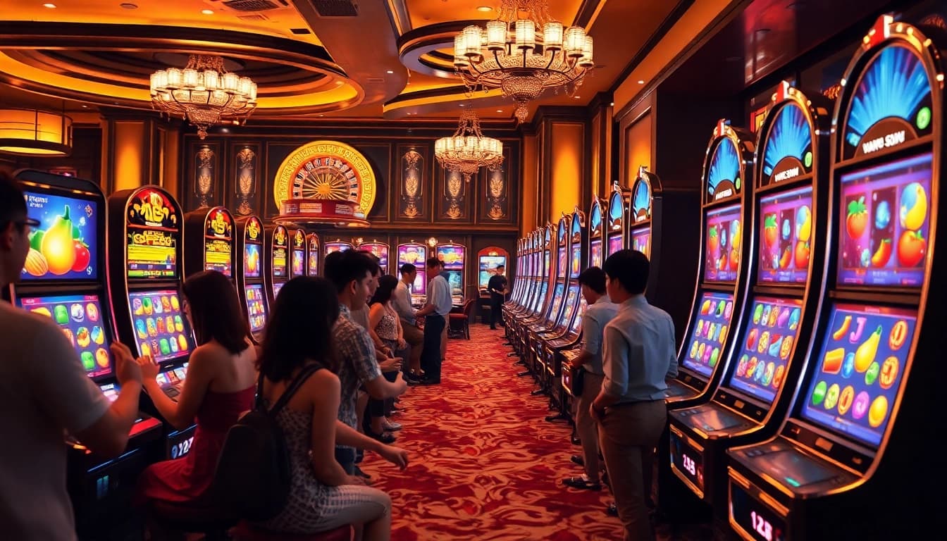 Experience unmatched excitement at jamuslot alternatif with vibrant slot machines and enthusiastic players.