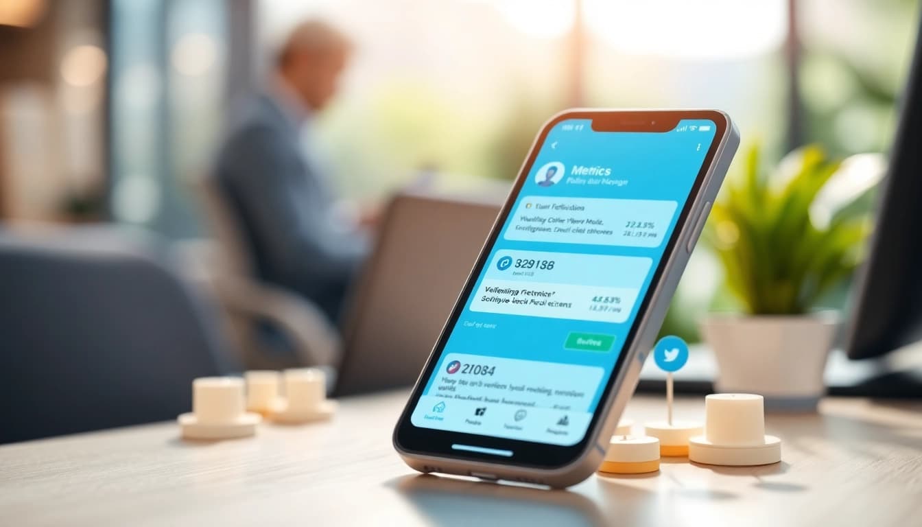 日本人フォロワー 購入のためのスマートフォンを使った魅力的なソーシャルメディアシーン。