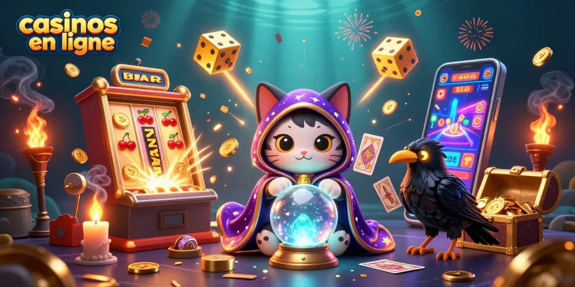 Profitez des casinos en ligne avec une illustration captivante d'une machine à sous explosant avec des pièces d'or.