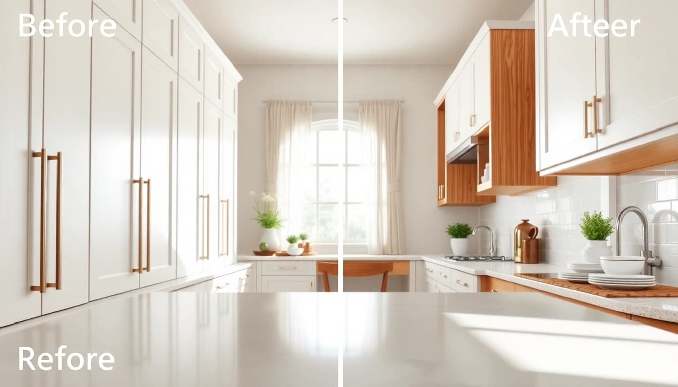 Experience stunning Cabinet Refacing Saint Petersburg FL transformations in a beautiful kitchen setting.