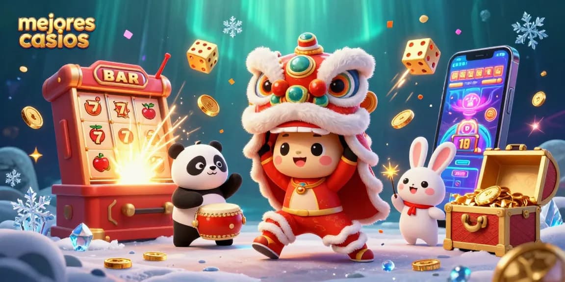 Descubre los mejores casinos mientras disfrutas de un emocionante festival en un slot 3D lleno de acción.