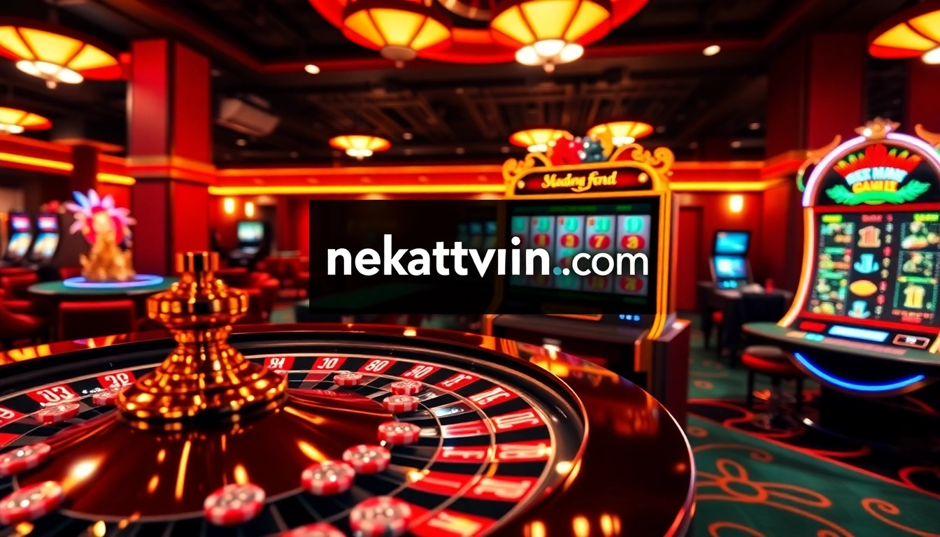 Experience the thrill of nekatwinofficial.com with exciting online gambling action featuring roulette and slots.