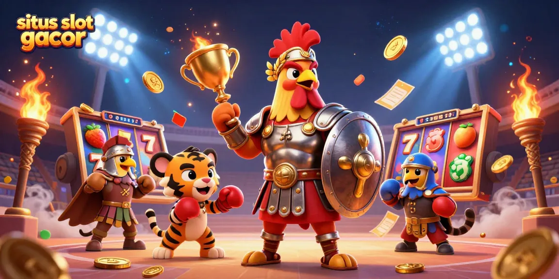 Experience exciting jackpots and wins at situs slot gacor with thrilling 3D designs.