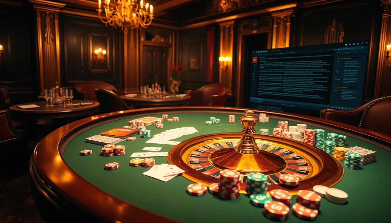 Engage with the hidden wiki dark web while placing bets at a luxurious casino table.