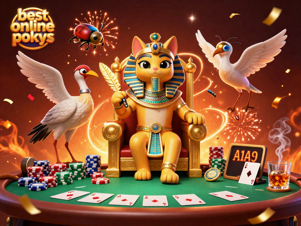 Experience the excitement of the best online pokies at a vibrant casino showdown.