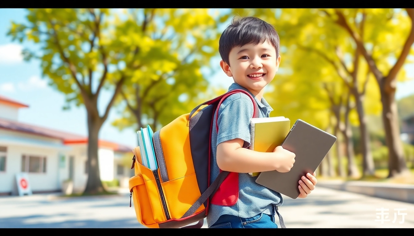 鞄工房山本ランドセル 口コミ - 鞄工房山本のプレミアムランドセルを背負い、子どもが喜んで学校へ向かう姿。