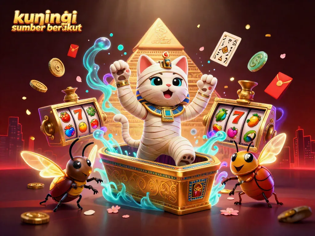 Seru bermain dengan slot jackpot dan strategi menang di "kunjungi sumber berikut" bersama karakter lucu.