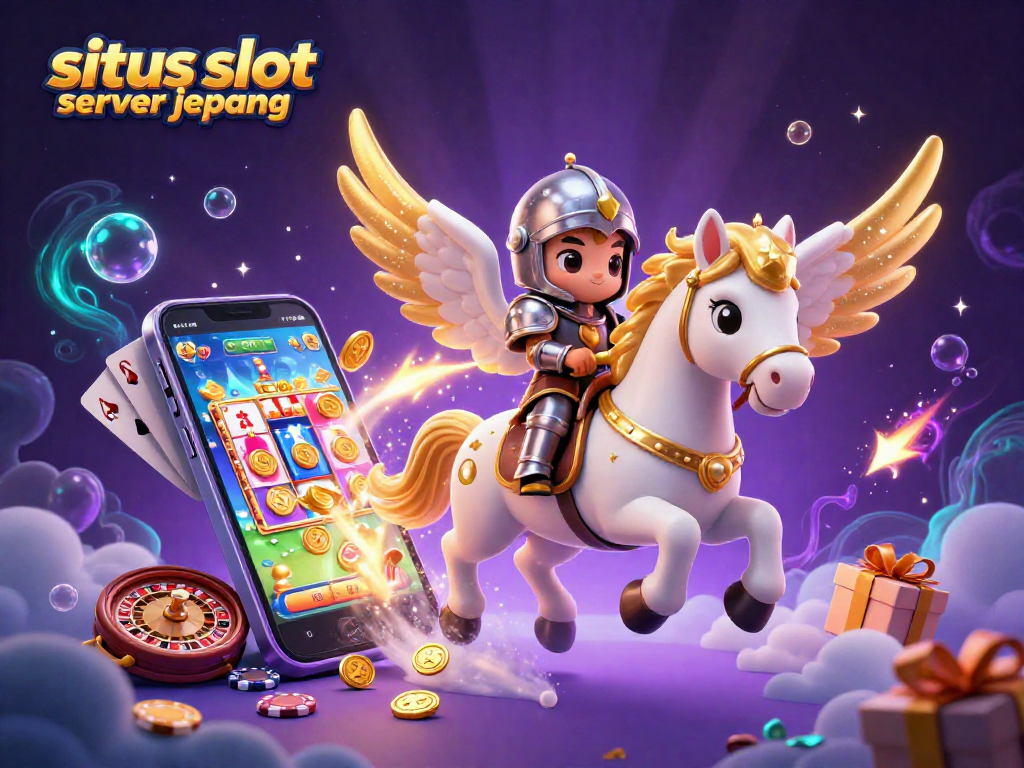 Engage with situs slot server jepang as golden coins and slot reels explode in a dynamic 3D casino scene.