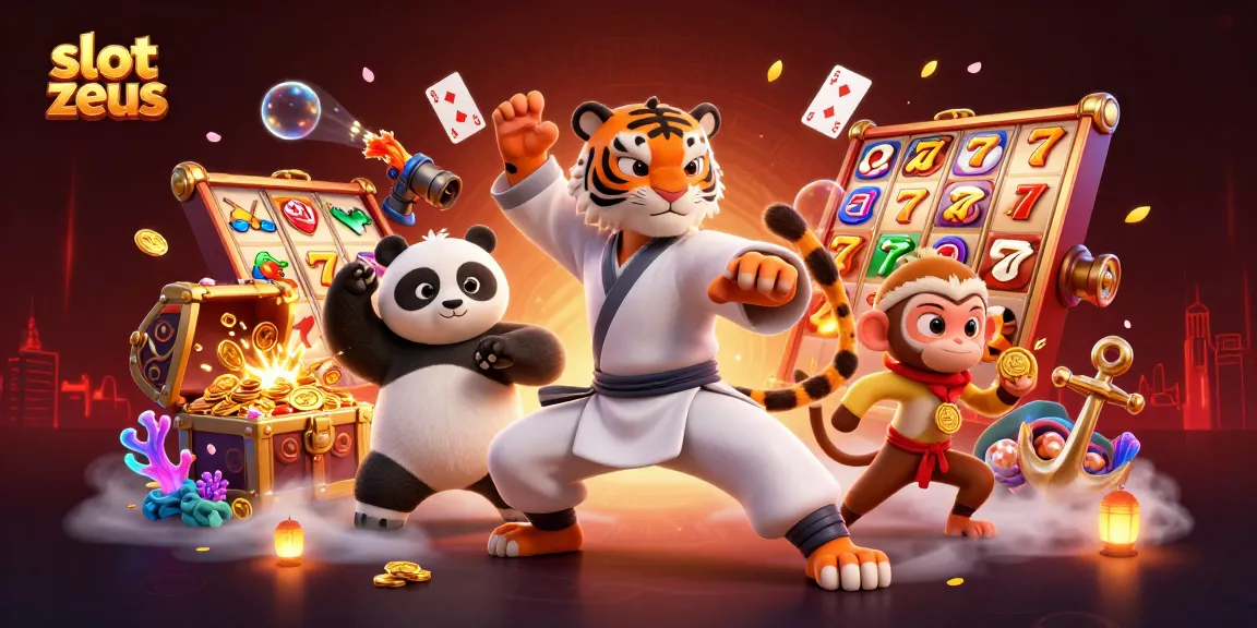 Experience exciting gameplay with slot zeus featuring vibrant slot reels and animated characters