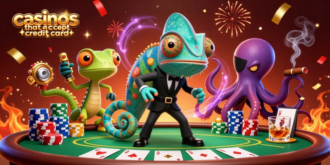 Experience thrilling action at casinos that accept credit cards with vivid gaming elements and dynamic characters.