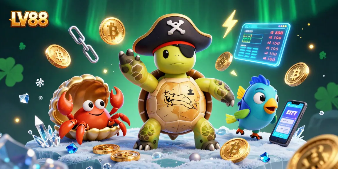 Experience LV88's vibrant pirate-themed casino adventure with treasures and crypto elements.