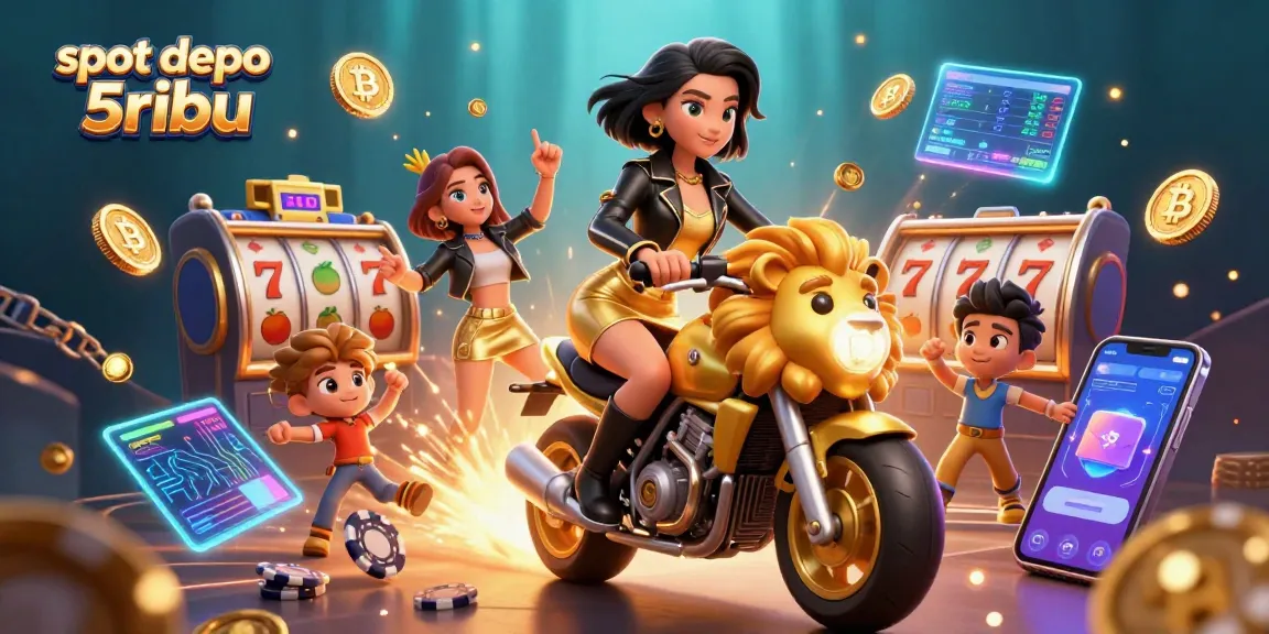 Experience the thrill of slot depo 5ribu with vibrant gaming visuals and engaging characters!