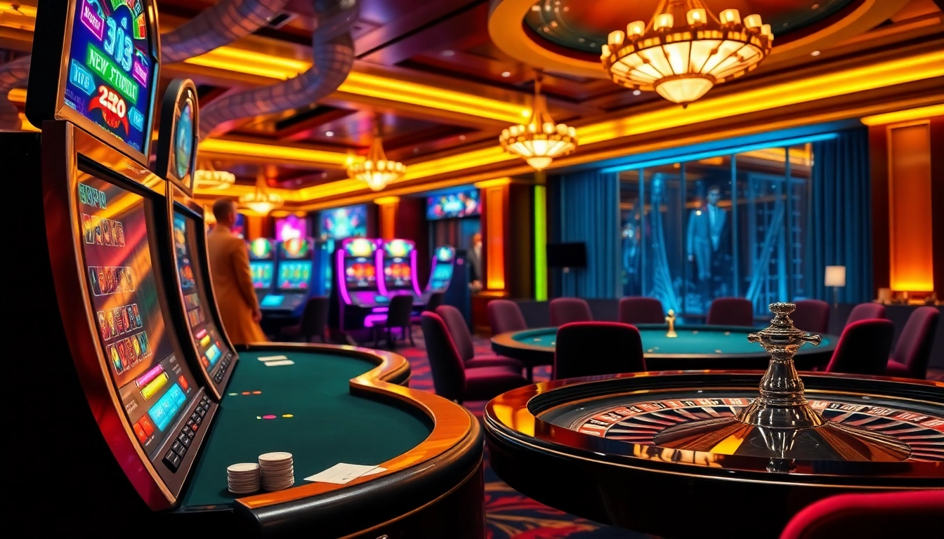 Experience the thrill of เว็บตรง soibet as players engage with exciting casino games, poker tables, and vibrant slot machines.
