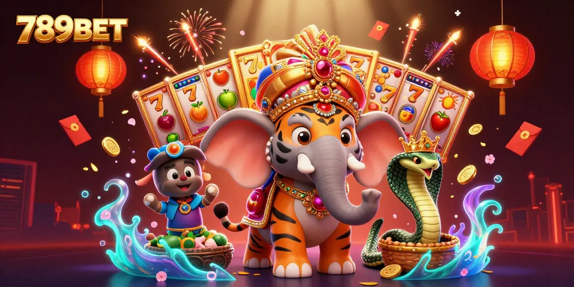 Experience thrilling jackpots at 789BET with vibrant slots and rich casino adventure elements.