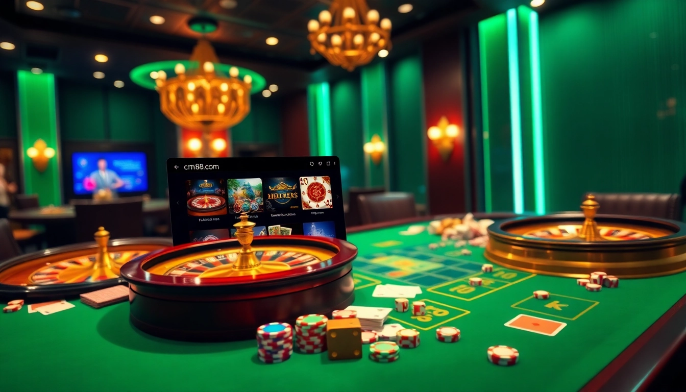 Experience the thrill of betting at cm88.com with a vibrant casino gaming scene.
