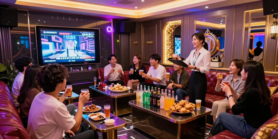 인천쓰리노에서 화려한 조명과 고급스러운 인테리어 속에서 즐거운 시간을 보내는 손님들