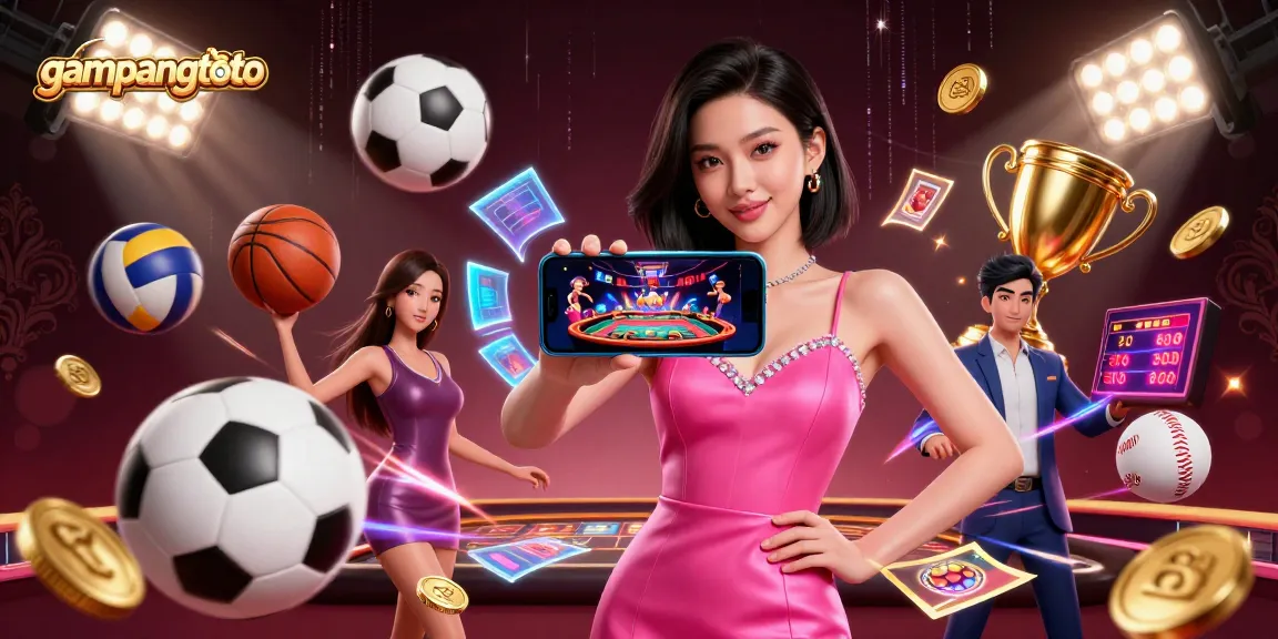 Experience thrilling games at gampangtoto with stunning visuals and dynamic casino elements.