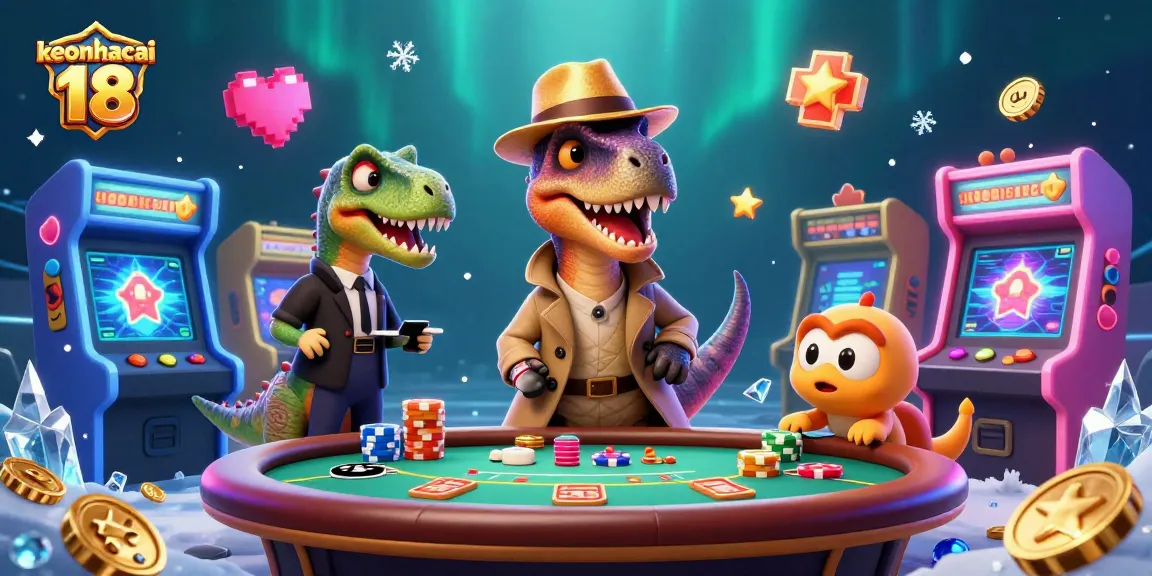 Experience excitement at keonhacai 18 with a velociraptor card counter and thrilling casino games.