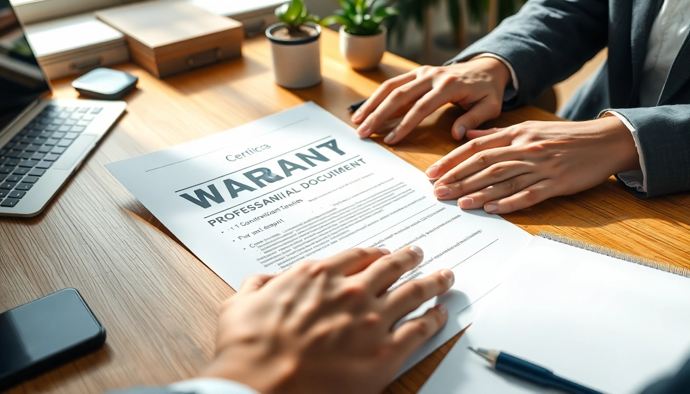Why choose Pretzel warranty to ensure security with detailed contract review on a table.