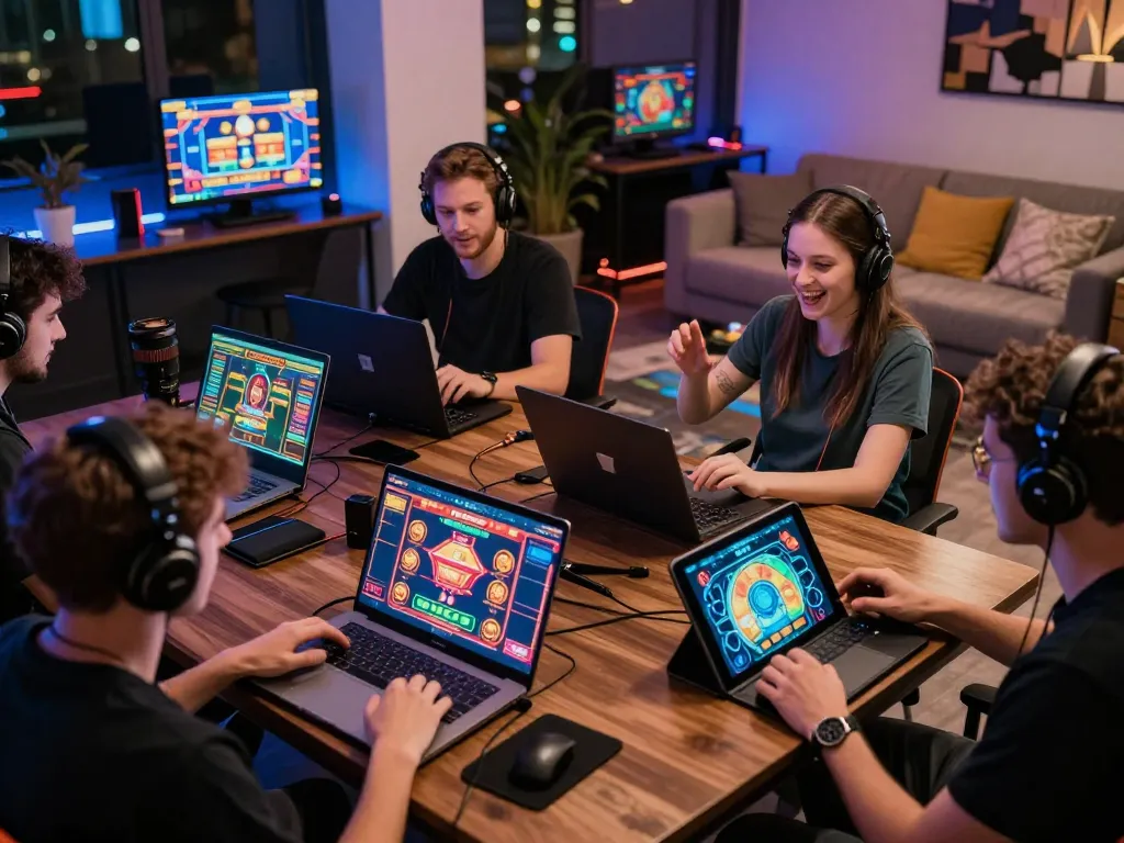Players enjoying their bonus new member 100 to 8x during an engaging online casino game session.