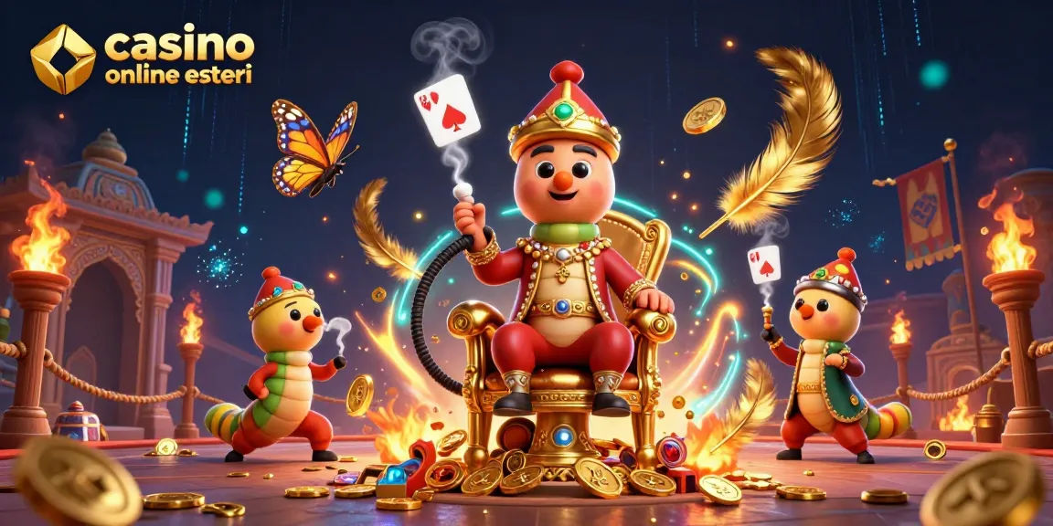 Gioca nei migliori casino online esteri con l'illustrazione 3D esclusiva.