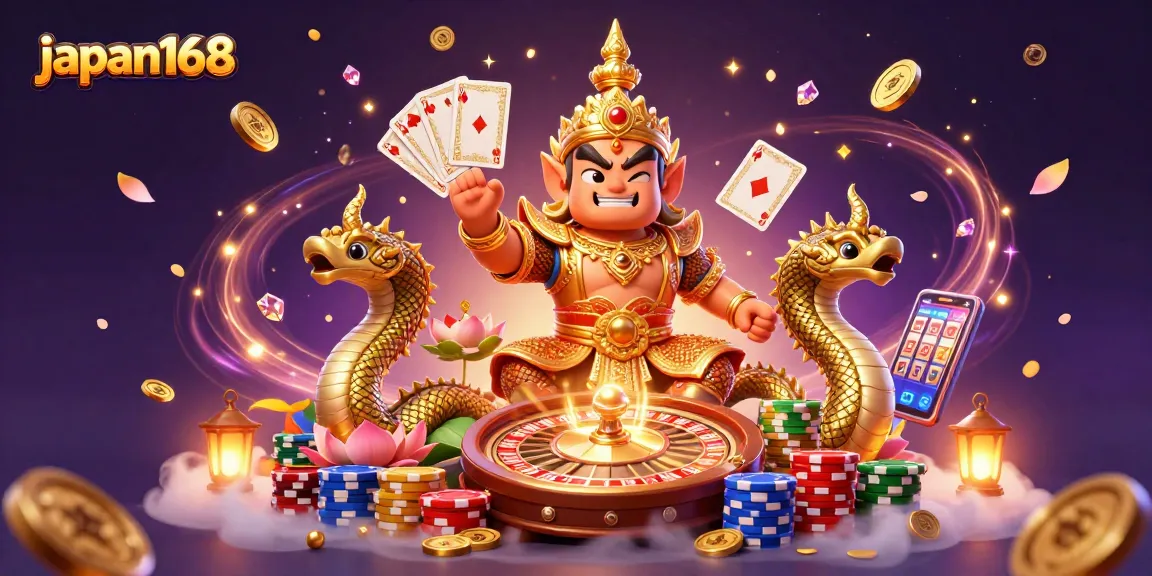 Experience winning with japan168 in a vibrant casino scene filled with excitement.