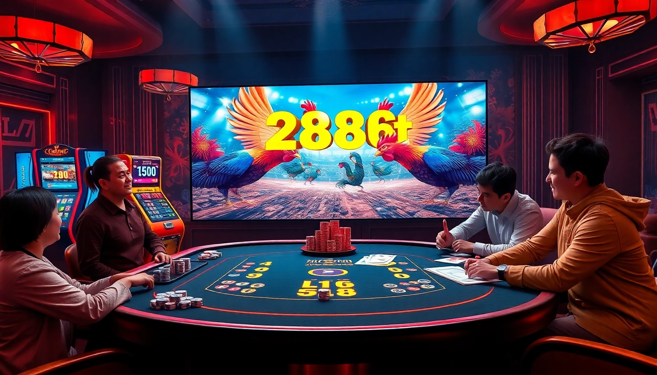 Experience thrilling đá gà 28bet action at a vibrant online casino with dynamic betting scenes.