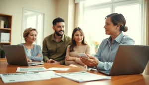 Understand life insurance benefits while consulting with a financial advisor.