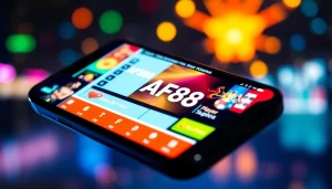 AF88 online betting interface highlighting user-friendly design and dynamic promotions.