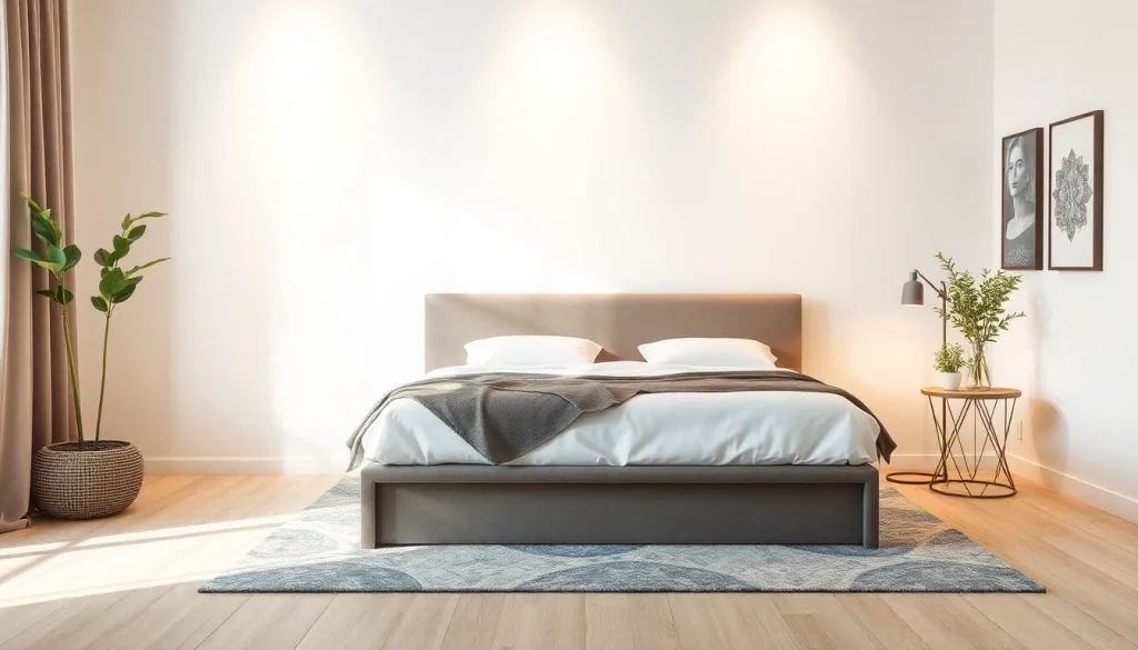 Dimensioni letto una piazza e mezza con biancheria elegante in una stanza accogliente.