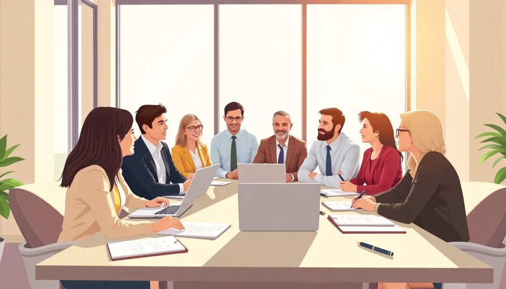 Engaging discussion on estate planning San Antonio, highlighting collaboration and professionalism.