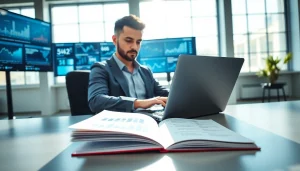 Analyze smm services with vibrant metrics in a modern workspace.