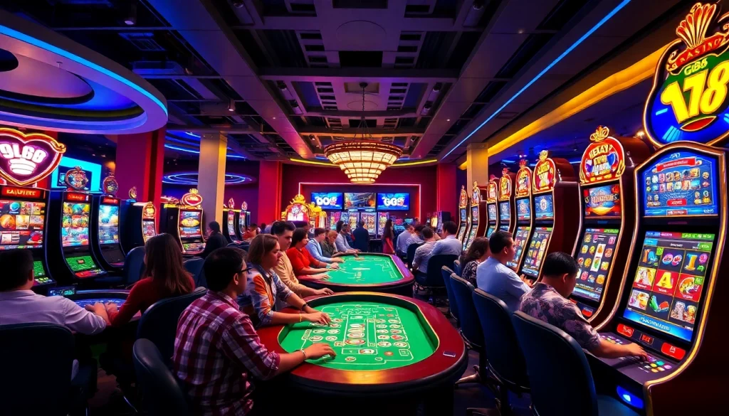 Experience thrilling gameplay at gg88.com, showcasing the excitement of online casino gaming.