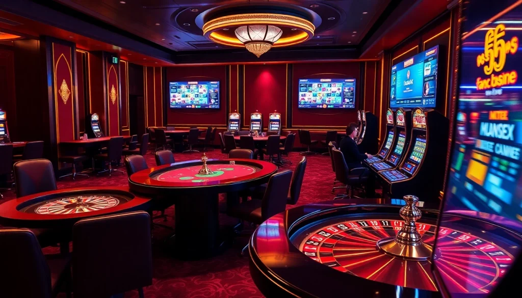 Experience the excitement of god55 casino with vibrant gaming tables and interactive betting options.