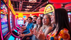 Permainan slot depo pulsa memungkinkan pemain merasakan keseruan dengan mesin slot yang berwarna-warni.