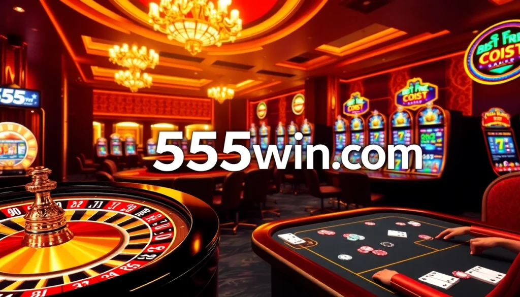 Experience thrilling casino excitement with 555win com featuring vibrant slots and poker action.