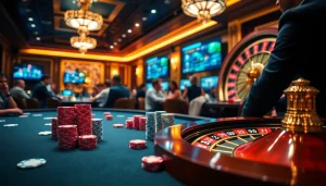 Trải nghiệm cảm giác cá cược tại cg79 với các trò poker sống động và không gian casino sang trọng.