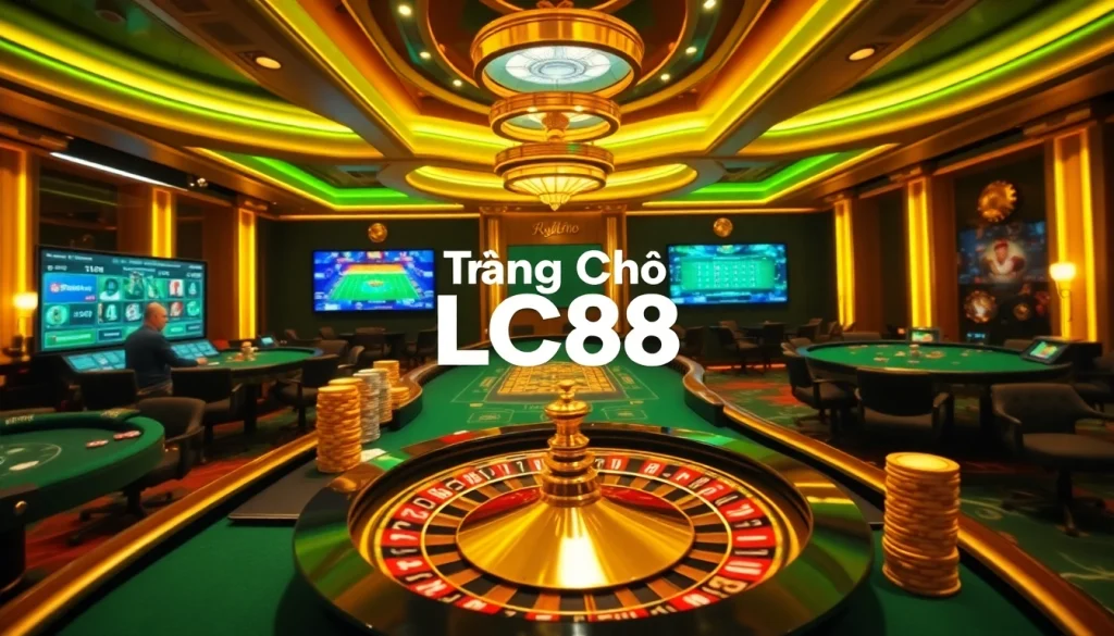 Experience the excitement of Trang Chủ LC88 with vibrant casino games and high-stakes betting.