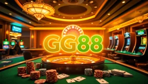 Experience the thrill of GG88 casino with its luxurious atmosphere and vibrant gaming options.