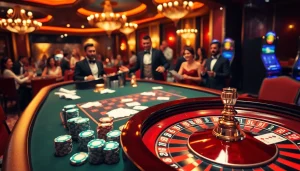 Trải nghiệm cảm giác hồi hộp của cá cược với mức cược cao bet vip tại bàn casino sang trọng.