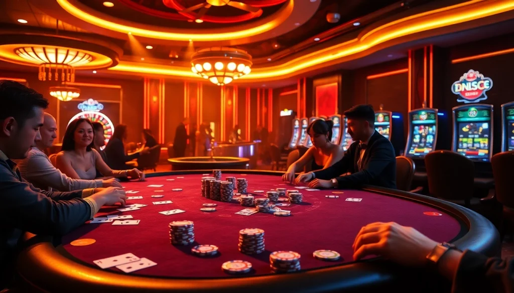Join the thrill at b52club with exciting poker games and vibrant casino tables.