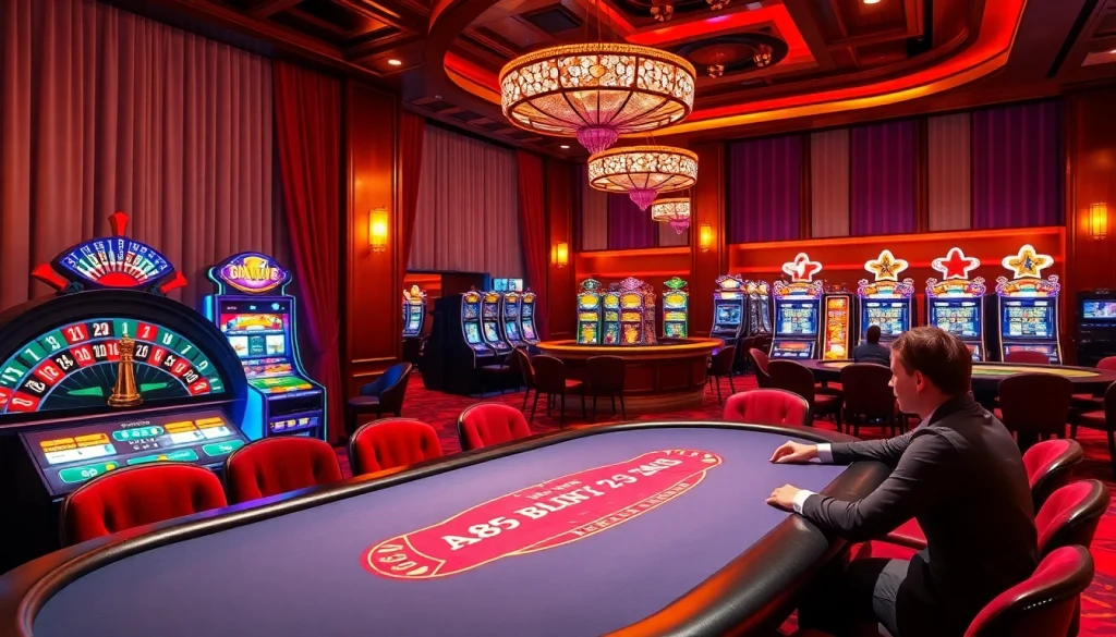 Experience the thrill of gaming at sc88.archi with vibrant casino tables and exciting gaming options.