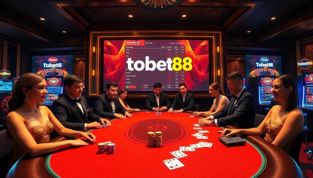 Experience the thrill of betting at nhà cái tobet88 with exciting casino games and vibrant visuals.