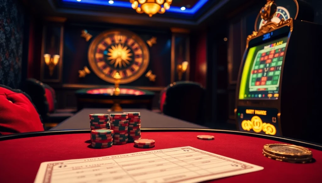 Engaging poker game at a luxury casino highlighting hidden wiki onion elements.