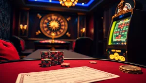 Engaging poker game at a luxury casino highlighting hidden wiki onion elements.